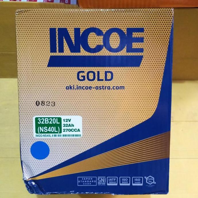 aki mobil agya ayla calya datsun incoe gold NS40L