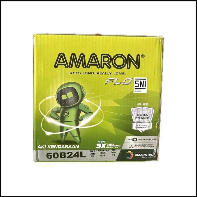 Aki Mobil Nissan Grand Livina NS60L / 60B24L Amaron Aki Kering