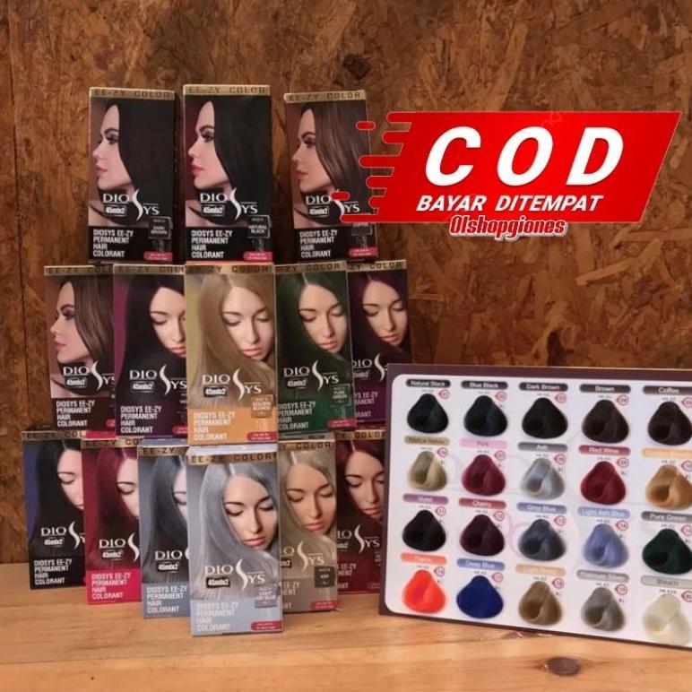 Allthebest- Cat Rambut Diosys ( cat 100ml + Oxydant 100ml) hair soColor developer bleaching grey