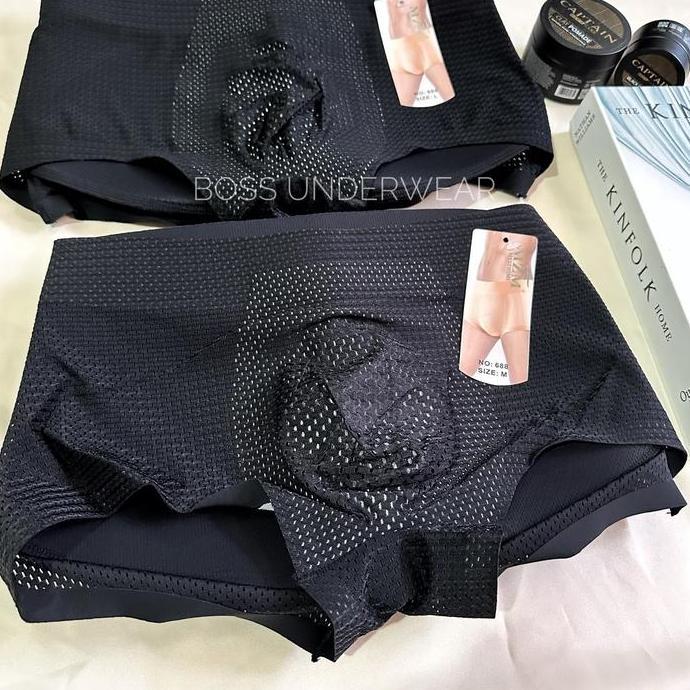 Croco- Celana Busa Pantat Pria/ Celana Dalam Busa/ Busa Penambah Volume/ Fashion Pria Boxer Cowok