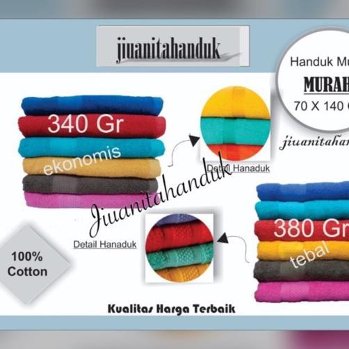 Jh Handuk Mutia Jumbo Ukuran 70X140 (Paling Murah)