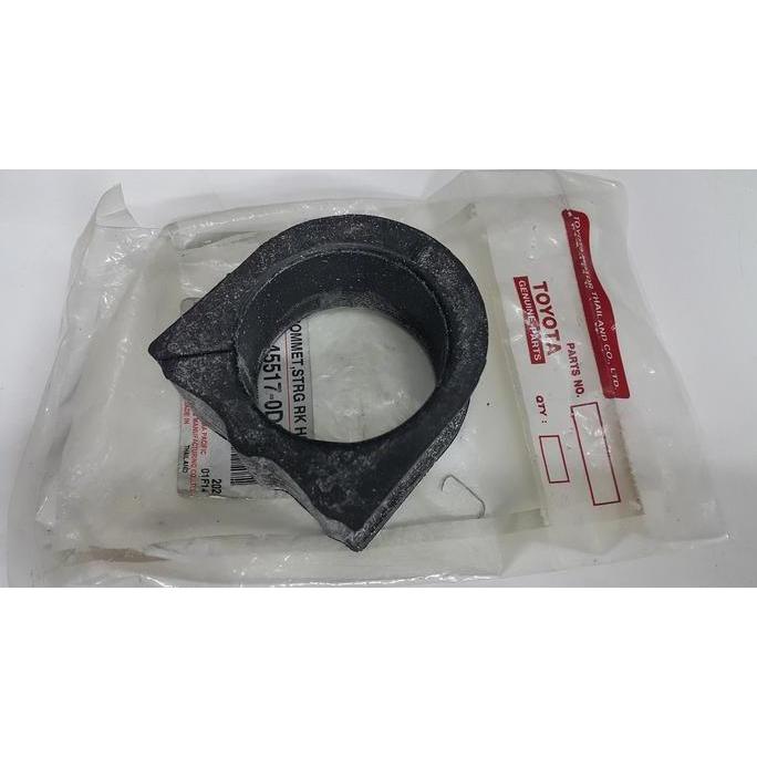 DR322 - Gromet stir vios lama/karet pegangan rack stir vios lama kiri ori