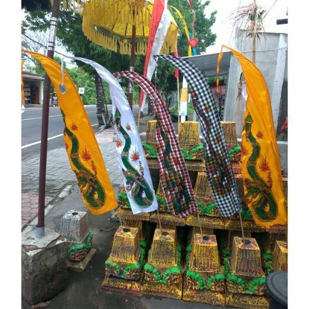 PREMIUM / READY Kober / bendera naga / umbul-umbul naga 1,5 meter / umbul-umbul