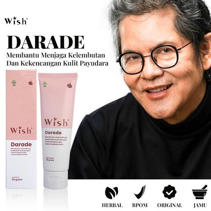 [ZHORA] Wish Darade - Untuk Kulit Payudara Wanita Lebih Kenyal Lembut & Sehat Alami Ekstrak Pueraria