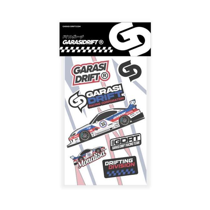 Car- Garasi Drift Sticker Package Monalisa Tricolor