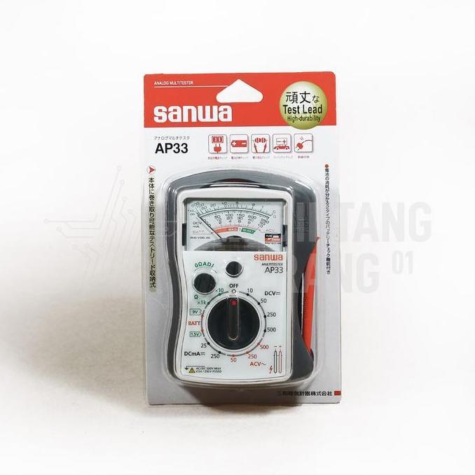 Promo Analog multitesters Sanwa AP33 Diskon
