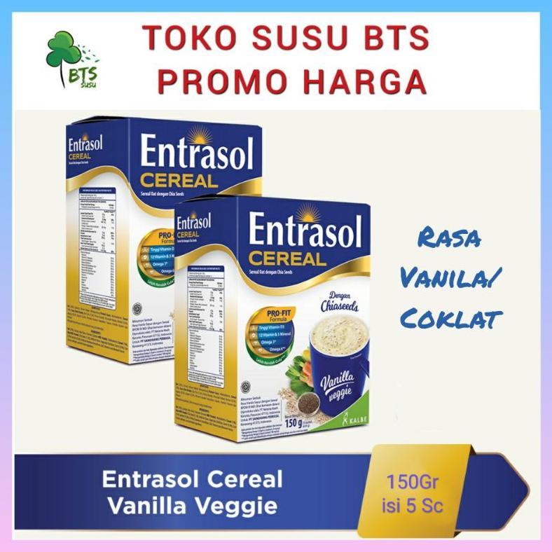 Entrasol Cereal Quick Start Coklat Vanila Quickstart
