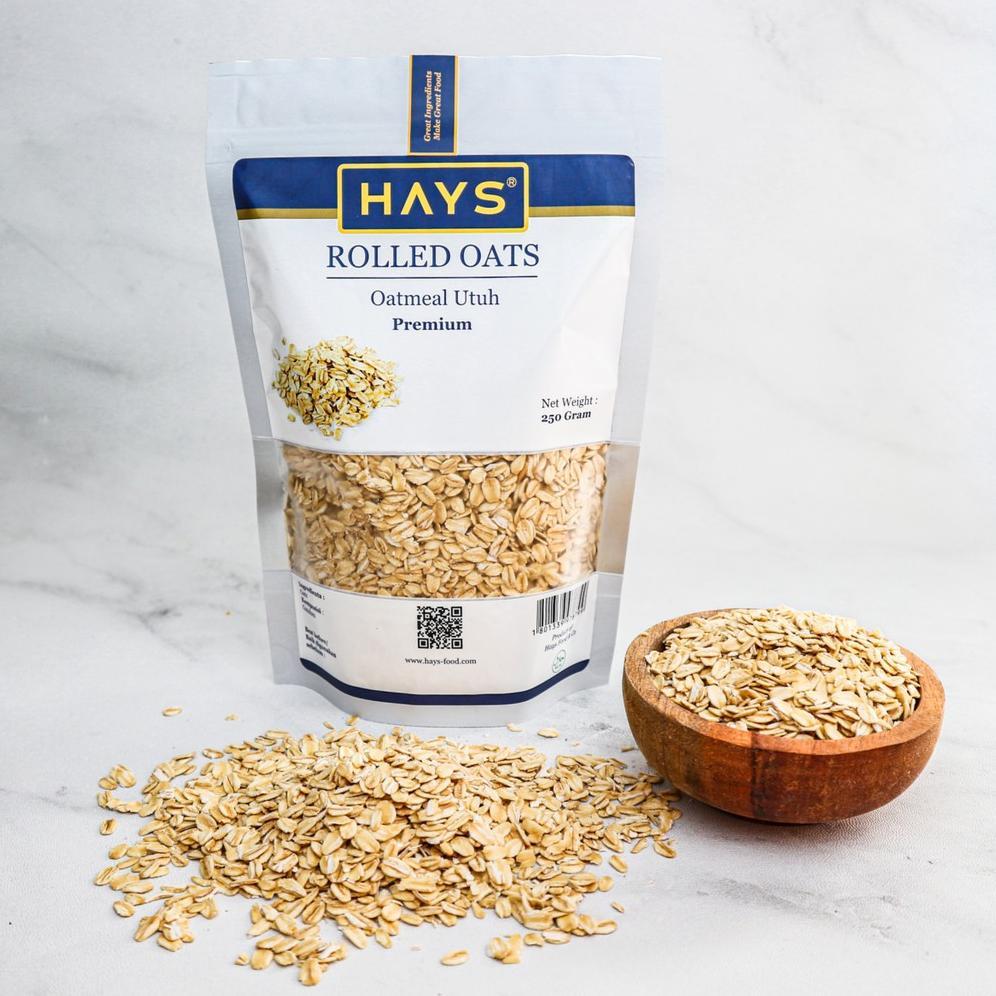 Rolled Oats / Oatmeal Utuh / Gandum Utuh - Hays