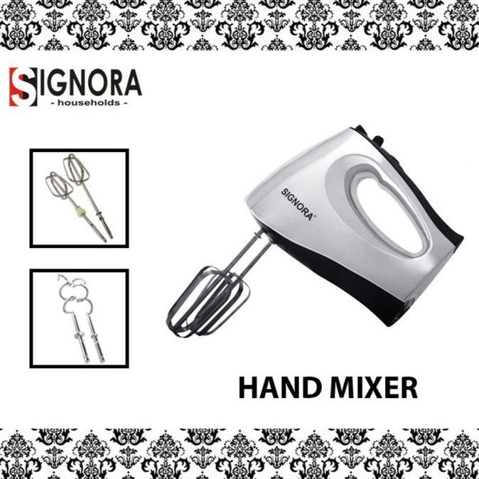 Hand Mixer Signora 250W Bonus Resep & Hadiah