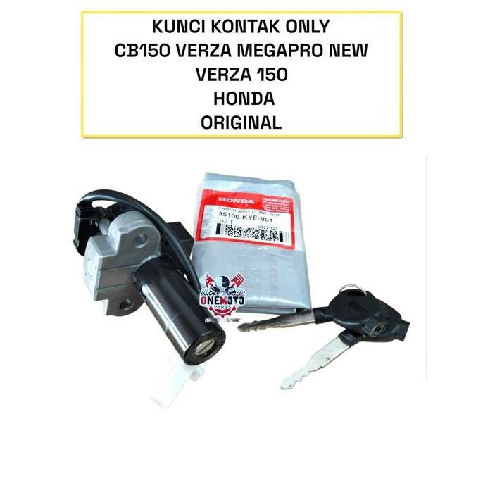 TERMURAH - KUNCI KONTAK ONLY CB150 VERZA MEGAPRO NEW VERZA 150 HONDA ORIGINAL 35100-KYE-901