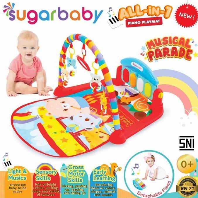 playmat piano sugar baby playgym