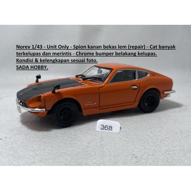 NOREV 1/43 NISSAN FAIRLADY Z432 ORANGE UNIT ONLY MIX99