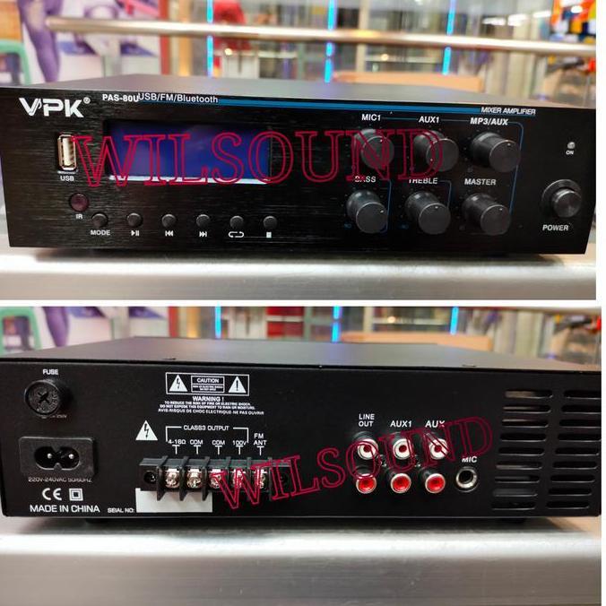 AMPLIFIER VPK PAS 80U ORIGINAL