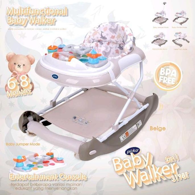 Babywalker pliko 3198T / Baby Walker pliko /Alat Bantu Jalan Bayi