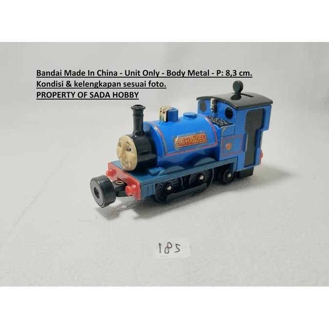 MINIATUR KERETA THOMAS & FRIENDS ENGINE COLLECTION SERIES SIR HANDEL BANDAI CHINA UNIT ONLY MIX99