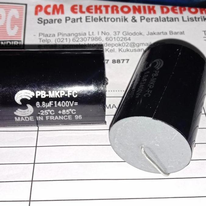 6.8UF 400V 685 400 SOLUN SOLEN MADE IN FRANCE96 ORI AUDIO CAPACITOR PCMED