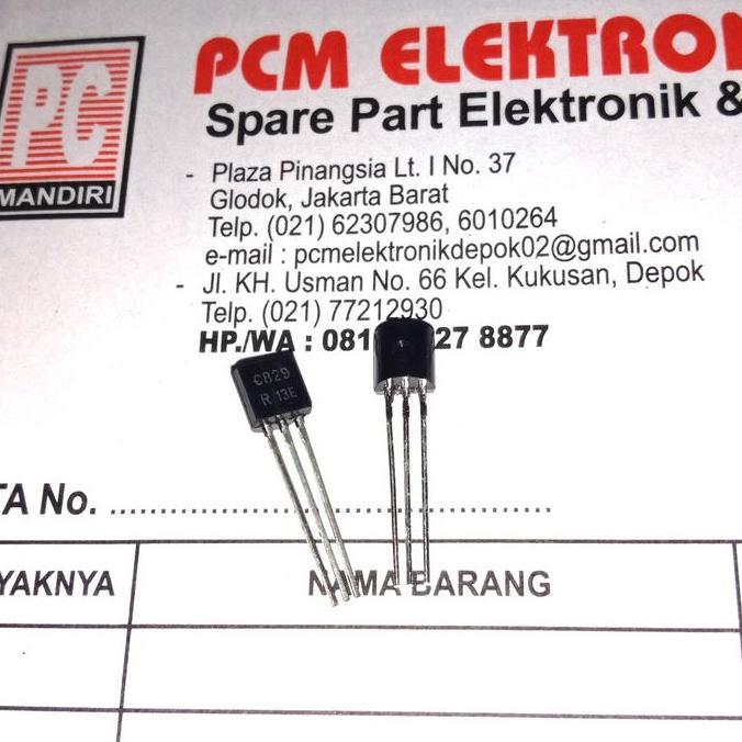 C829 C 829 2SC829 TR TRANSISTOR TO92 TO-92 PCMED
