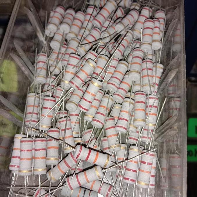 RESISTOR 22K 22KOHM 22 K 2WATT 2 WATT TOLERANSI 5% PCMED