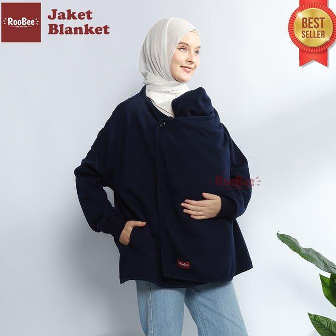 Jaket Blanket Ibu & Bayi - Blanket Bayi - Selimut Bayi Multifungsi