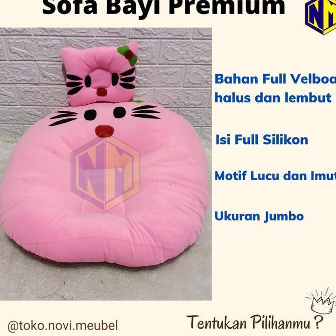 Sofa Bayi / Sofa Bayi Multifungsi / Sofa Bayi Jumbo Premium / Sofa Bayi Full Velboa / Sofa Bayi Imut