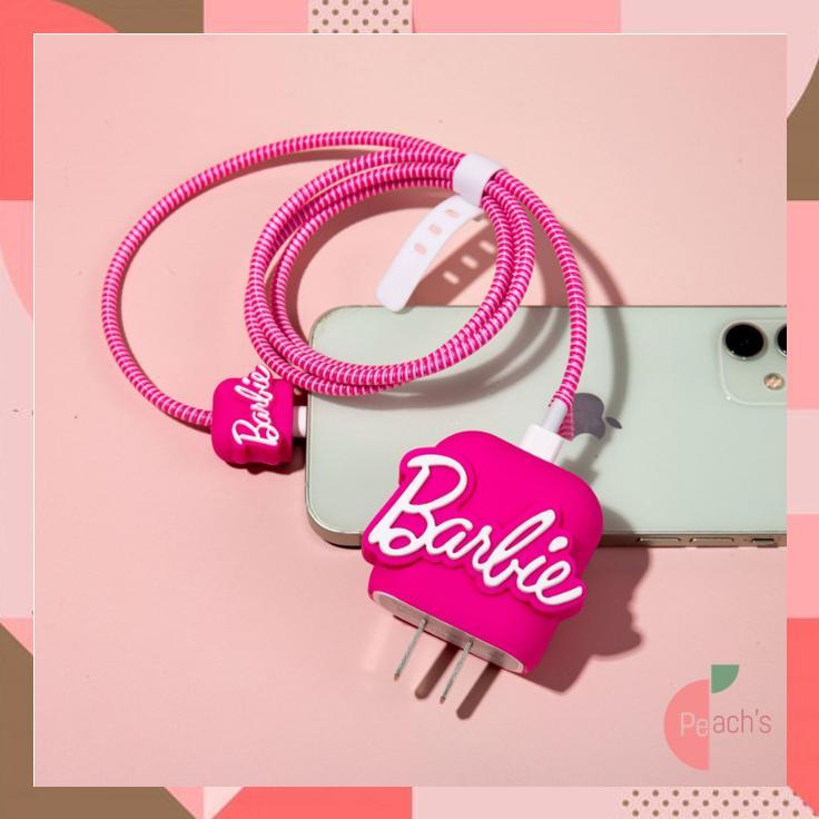 PEACHs - 6183 Set Pelindung Kabel Charger HP / Pertahankan Kabel Anda dengan Baik / Set 4 in 1 Cover