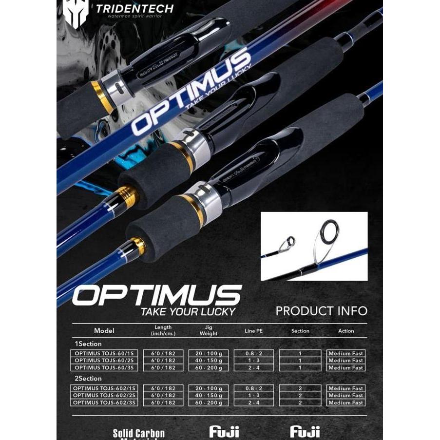Joran Tridentech Optimus | Joran CastJig | Joran Dasaran | Joran Jigging Solid Carbon