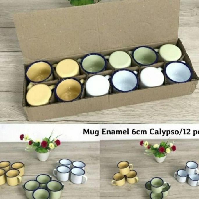 Mug Enamel Calypso/Lusin