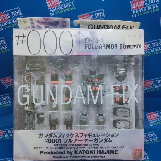 GUNDAM FIX FIGURATION FA-78-1 FULL ARMOR GUNDAM BANDAI MIXX27