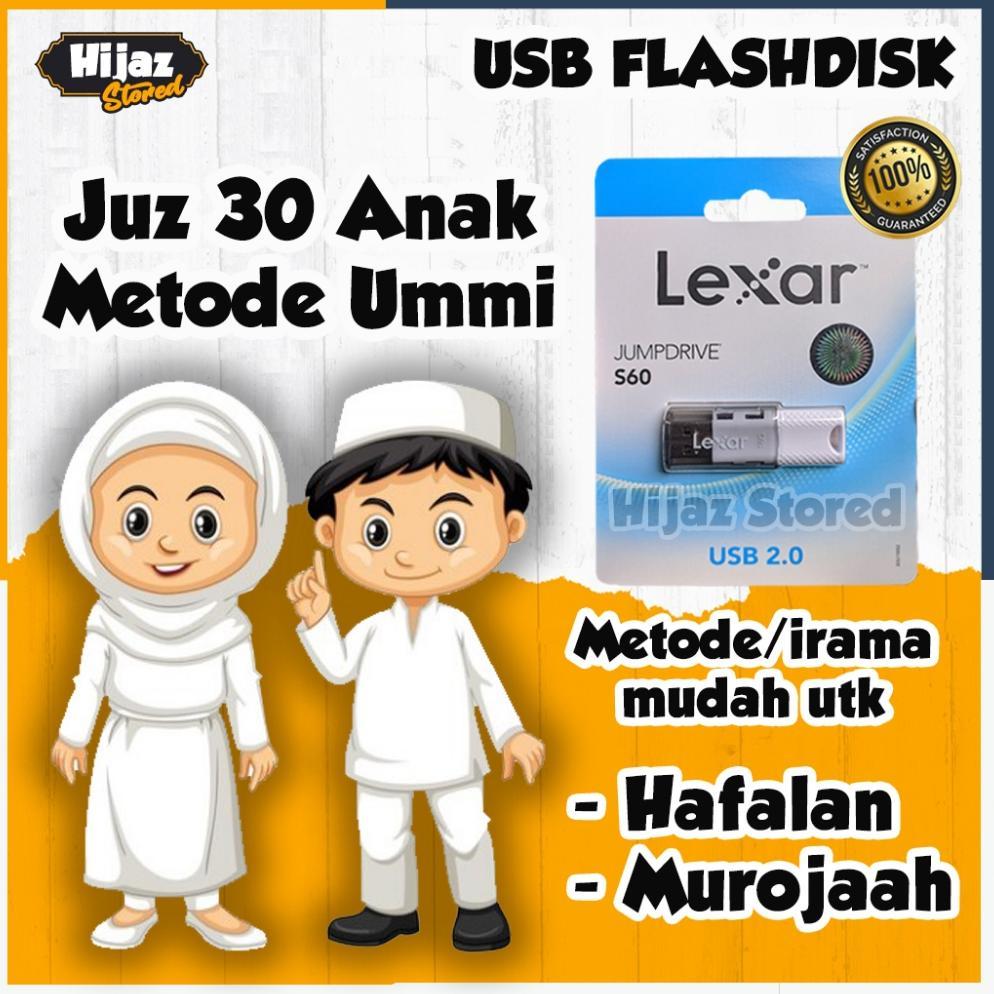 USB Flashdisk Juz Amma Juz 30 Metode Ummi Irama Mudah Menghafal Alquran Untuk Anak