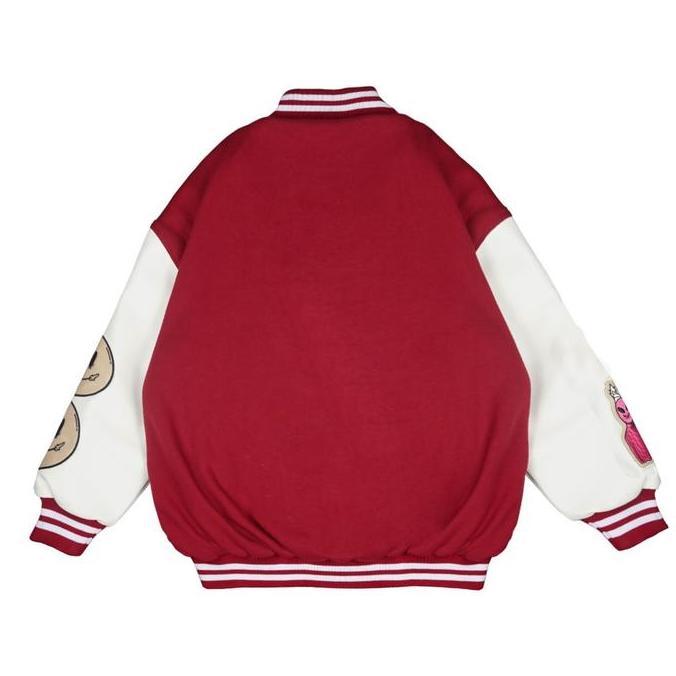PREMIUM / FLICWORLD - Bern Varsity Jacket Red