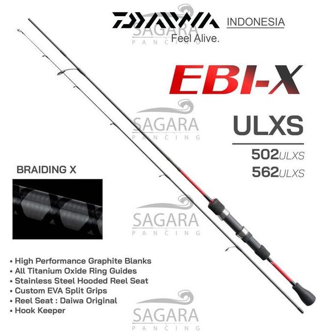 Joran Daiwa EBI X | Joran Ultra Light | Joran Udang | Joran UL Daiwa