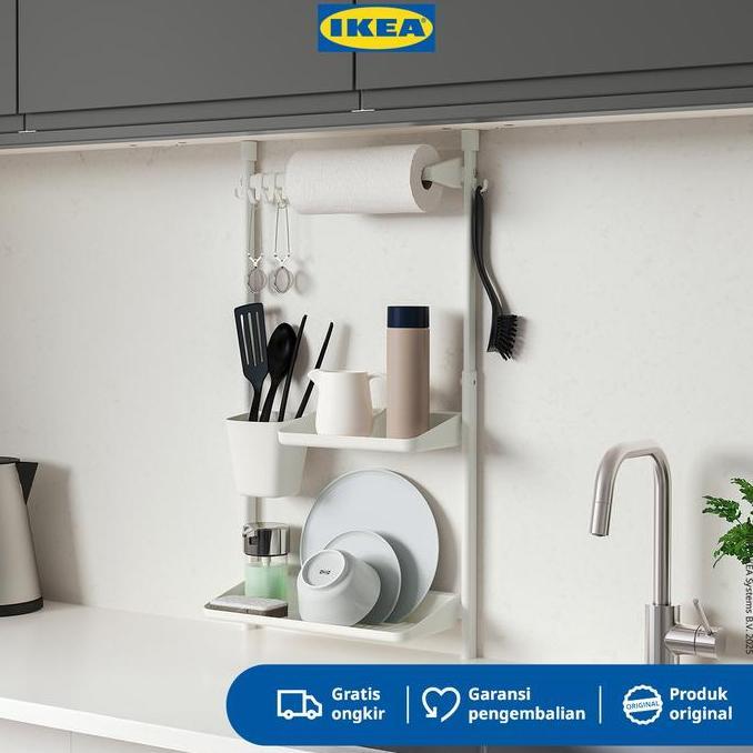 Bestseller- IKEA SUNNERSTA Rak Serbaguna Minimalis Putih 25cm