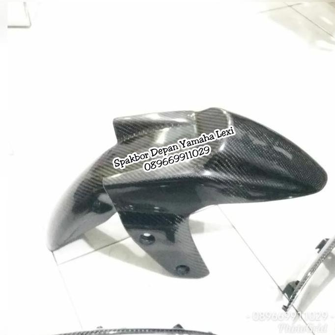 FYP SPAKBOR DEPAN CARBON KEVLAR YAMAHA LEXI INCLUDE PART ORIGINAL //