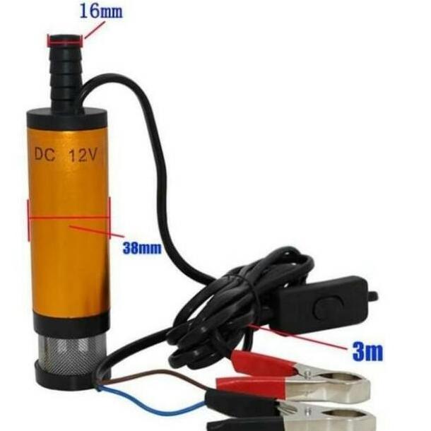 Pompa Bensin DC Pom Mini Pertamini / Pompa Celup / Pompa Transfer BBM