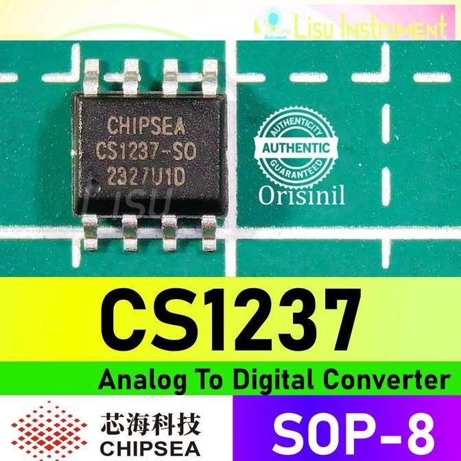 MOTRONICS CS1237 ANALOG TO DIGITAL CONVERTER ADC CS1237-SO SOP-8 CHIPSEA ORIGINA