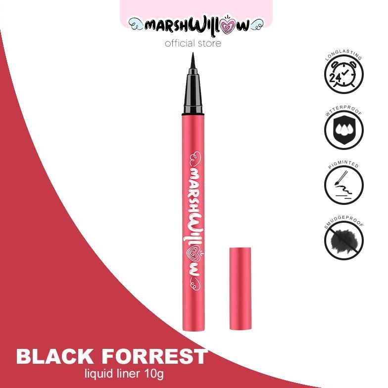 Marshwillow Black Forest  Liquid Eyeliner By Natasha Wilona
