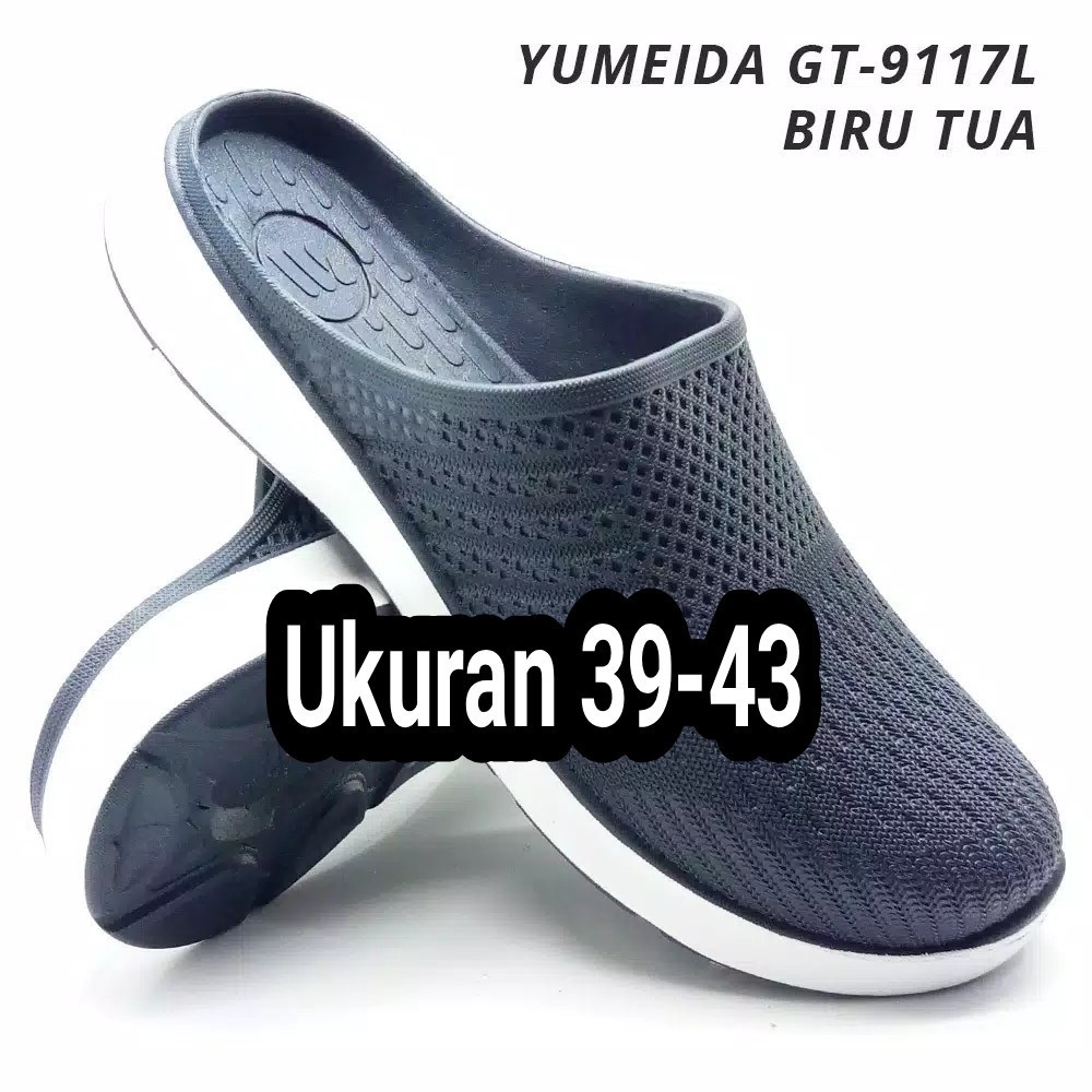 (COD) Sandal Selop Santai Karet Pria Yumeida GT 9117 L