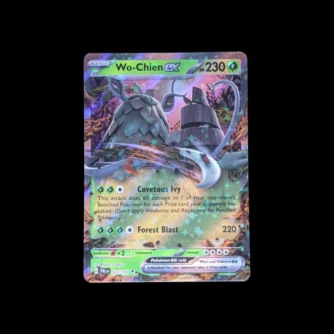 KARTU POKEMON TCG ENGLISH WO-CHIEN EX RR RG99