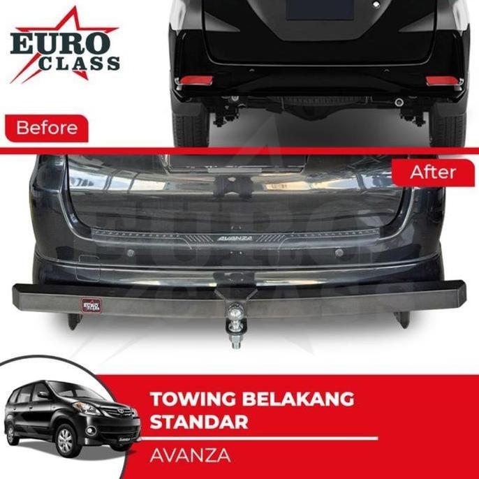 Tanduk Belakang Towing Bar Avanza Xenia Lama Bumper Euro Class