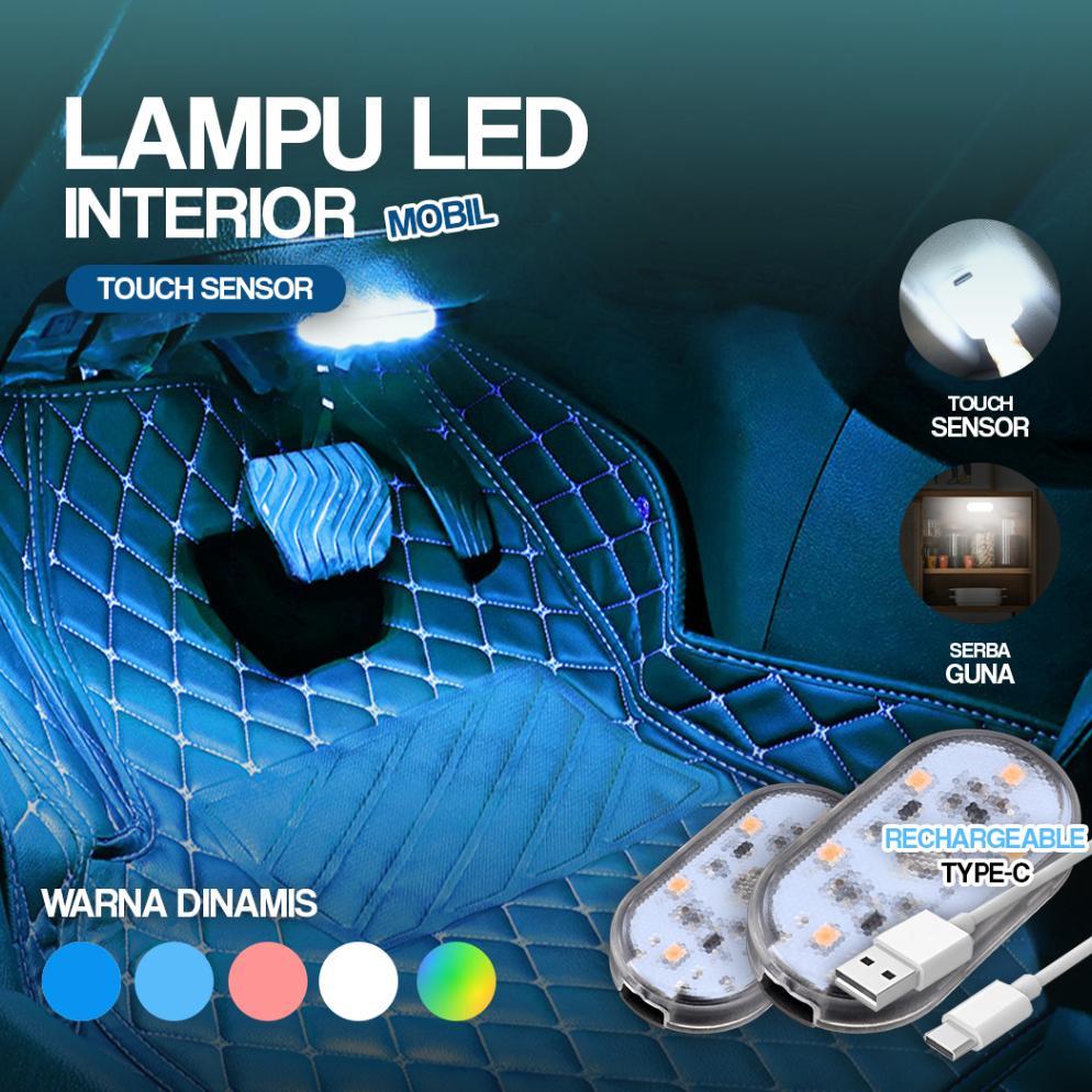 Special Offer Lampu Led Interior Mobil Touch Sensor | Car Interior Touch Light | Lampu Led Interior 