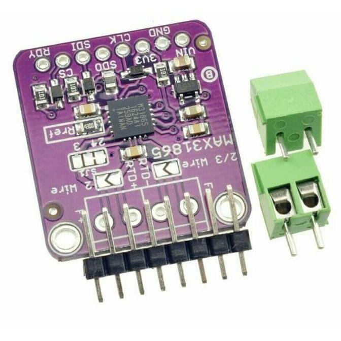 TERBARU - Modul MAX31865 Temperature PT100/PT1000 Sensor RTD to SPI
