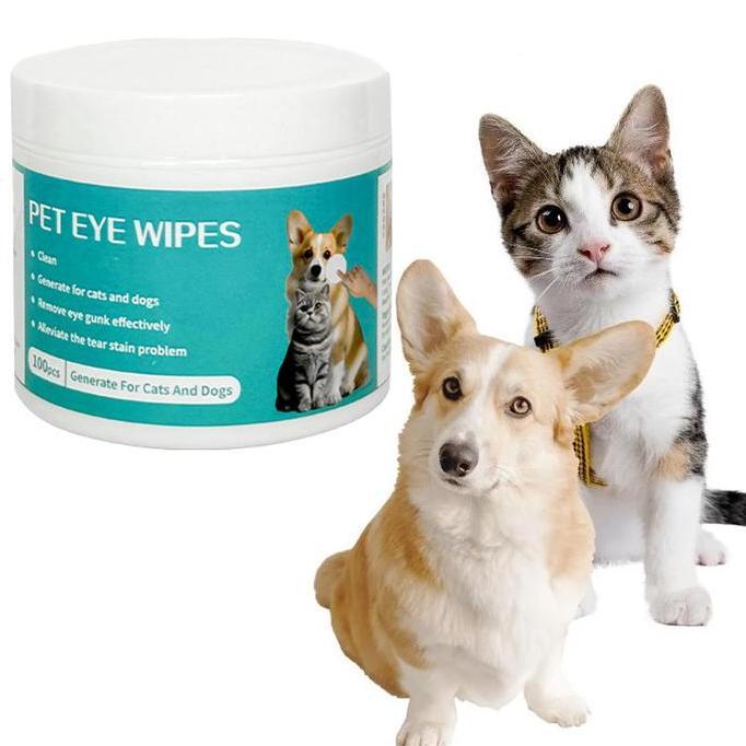 TACA Tisu Basah Pembersih Telinga / Mild Anti Bakteri Tissue Jari Isi 50pcs Pet Ear Cleaner Finger W