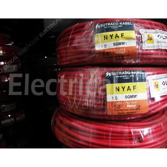 Sezo- Kabel Nyaf Tunggal Serabut 1X10Mm (1 X 10 Mm 10Mm) Do