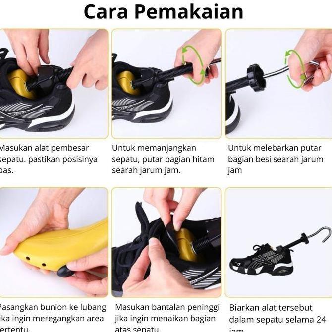 Hlpd- Shoes Stretcher Expander Shoe Bunion Pelebar Ukuran Sepatu