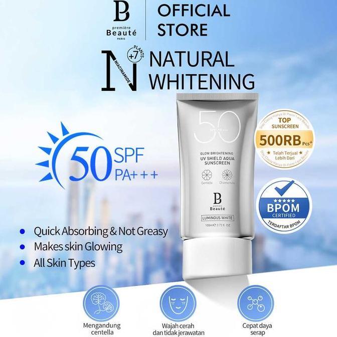 Clips- Premiere Beaute Sunscreen Spray 140Ml Spf 30 Pa+++ Luminous White Glow Brhtening
