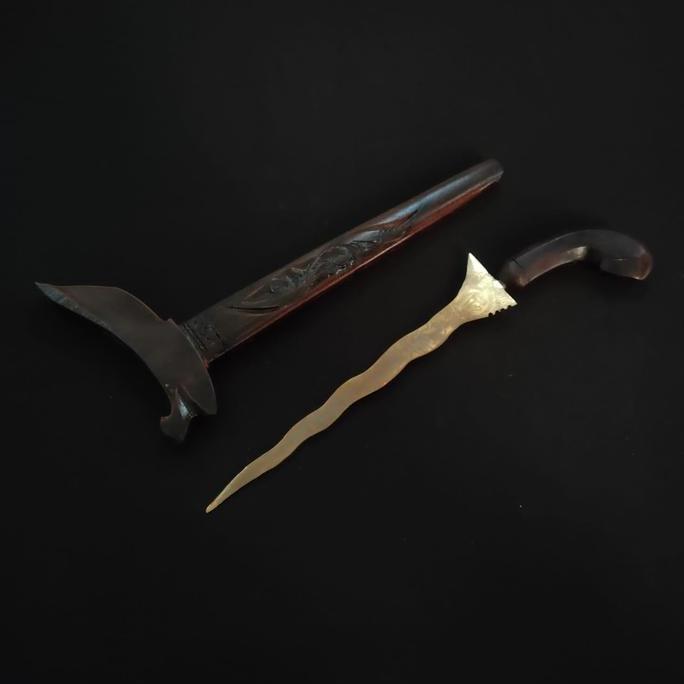 NEW  Keris Kuningan Motif Bilah Lafadz