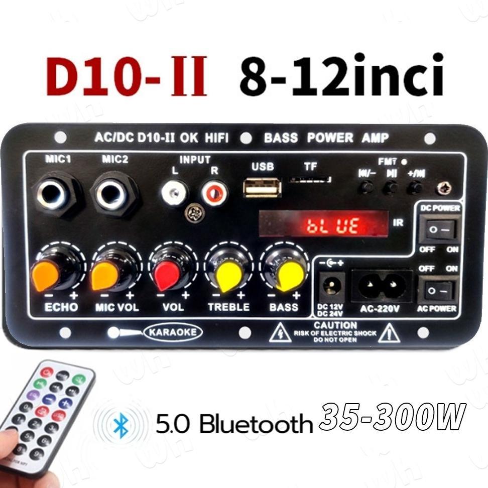 Amplifier Bluetooth 12V/24V/220V Super Bass Modul Speaker Bluetooth Power Amplifier