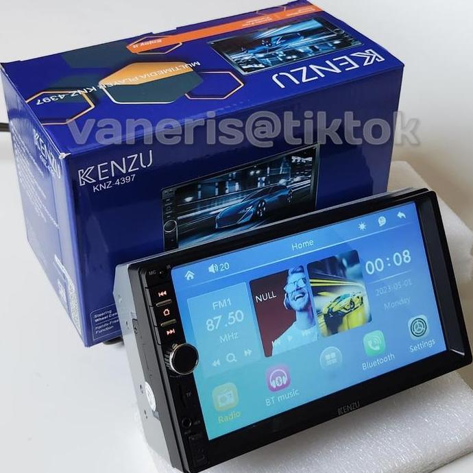 Headunit Double Din Mp5 Player Kenzu 7 Inch Bluetooth Touchscreen Terbaik