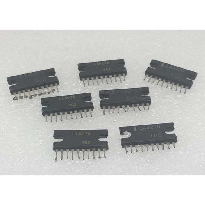 BEJ27 IC LA4270 LA 4270 6 W DUAL-CHANNEL POWER AMPLIFIER