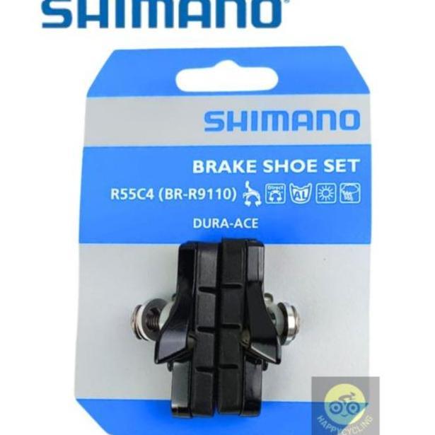 KAMPAS REM SHIMANO BRAKE SHOE 105 DURA ACE ULTEGRA R55C4  BR-9110 R8010 BR-9010 BR-6810 BR-5810 BR-5